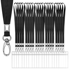 Lanyards for ID Badges, 20 Pack Cruise Lanyard for Ship Cards with Waterproof...