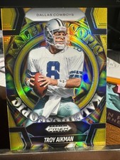 2025 Prizm Black Troy Aikman Kaleidoscope True Gold 1/10 🔥🔥🔥
