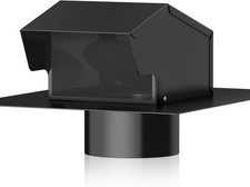 10 Inch Roof Exhaust Vent Cap - Heavy Duty Galvanized Steel Roof Vents for House