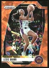 2024 Panini Prizm WNBA Prizms Orange Ice #110 Lexie Brown - BSK