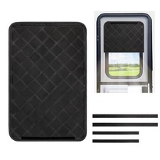 RedCall Rv Door Window Shade,Foldable Camper Sun Shade Windshield Blackout Co...