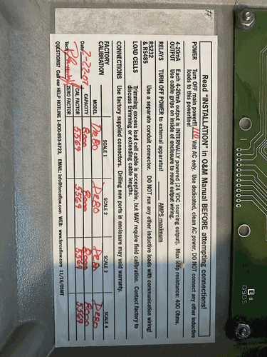 FORCE FLOW WIZARD 4000 DIGITAL WEIGHT INDICATOR - nice! - Picture 3 of 12