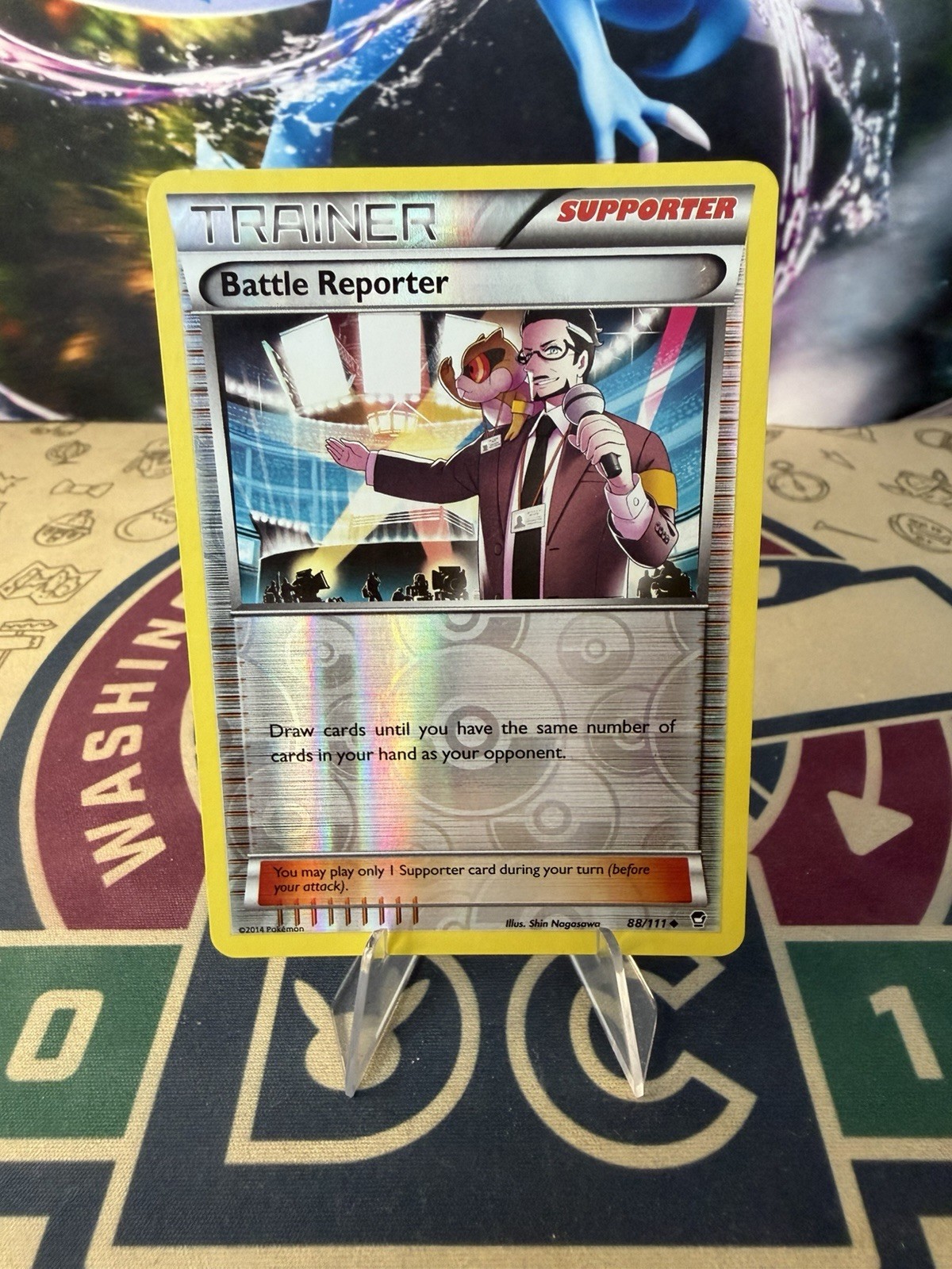 Battle Reporter 88/111 - Reverse Holo - Furious Fists Pokemon Card