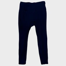 RBX Womens Medium Ribbed Blue Green Leggings 24" Inseam