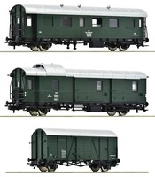 Roco 6200134, 3Tlg. Set Kranbegleitwagen, ÖBb, Neu & Ovp, H0