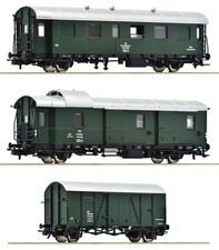 Roco 6200134, 3tlg. Set Kranbegleitwagen, ÖBB, Neu & OVP, H0