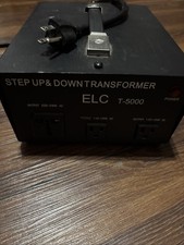 T-5000 5000-Watt Voltage Converter Transformer - Step Up/Down - 110V/220V - ...