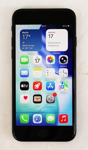 Apple iPhone SE 2022  64 GB Mitternacht ohne Simlock Akku: 100%  260862