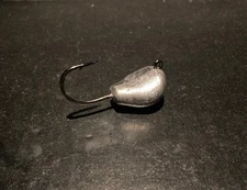 50 Unpainted Boxing Glove Tog Jigs from 1/4oz to 3oz W/ 2X Black Nickel Hooks
