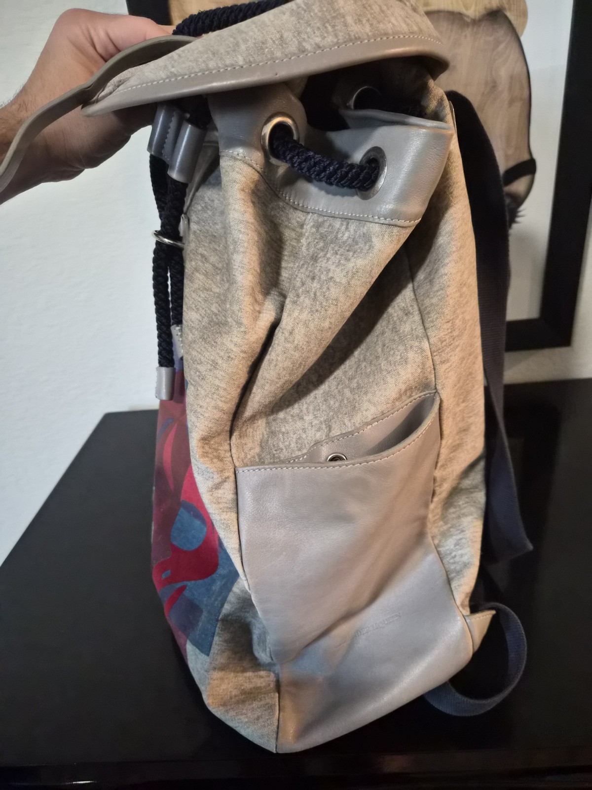 Alexander McQueen Backpack Beige - image 2