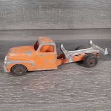 Vintage 1950's Hubley Kiddie Toy 469 Metal Log Truck Made in USA #469