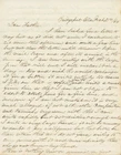 George W.H. Calver Civil War ALS – 147th PA Assistant Surgeon Letter 1864