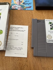 Pipe Dream Nintendo NES Box Only W/ Foam EX+ Condition 
