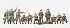 PREISER military Figuren 1:87 Rastende Infanterie Feldgendarmen   H0 16501