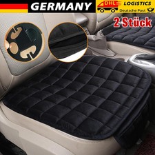 2 STK Vorne Sitzkissen Auto Sitzauflage Sitzbezug Sitzmatte Plüsch Abdeckung