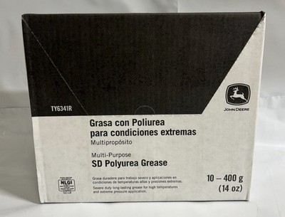 10 Tubes- John Deere Multi-Purpose HD Lithium Complex Grease Tubes #TY24416