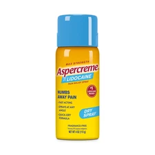 Aspercreme Max Strength Topical Numbing Pain Reliever Spray, 4 oz