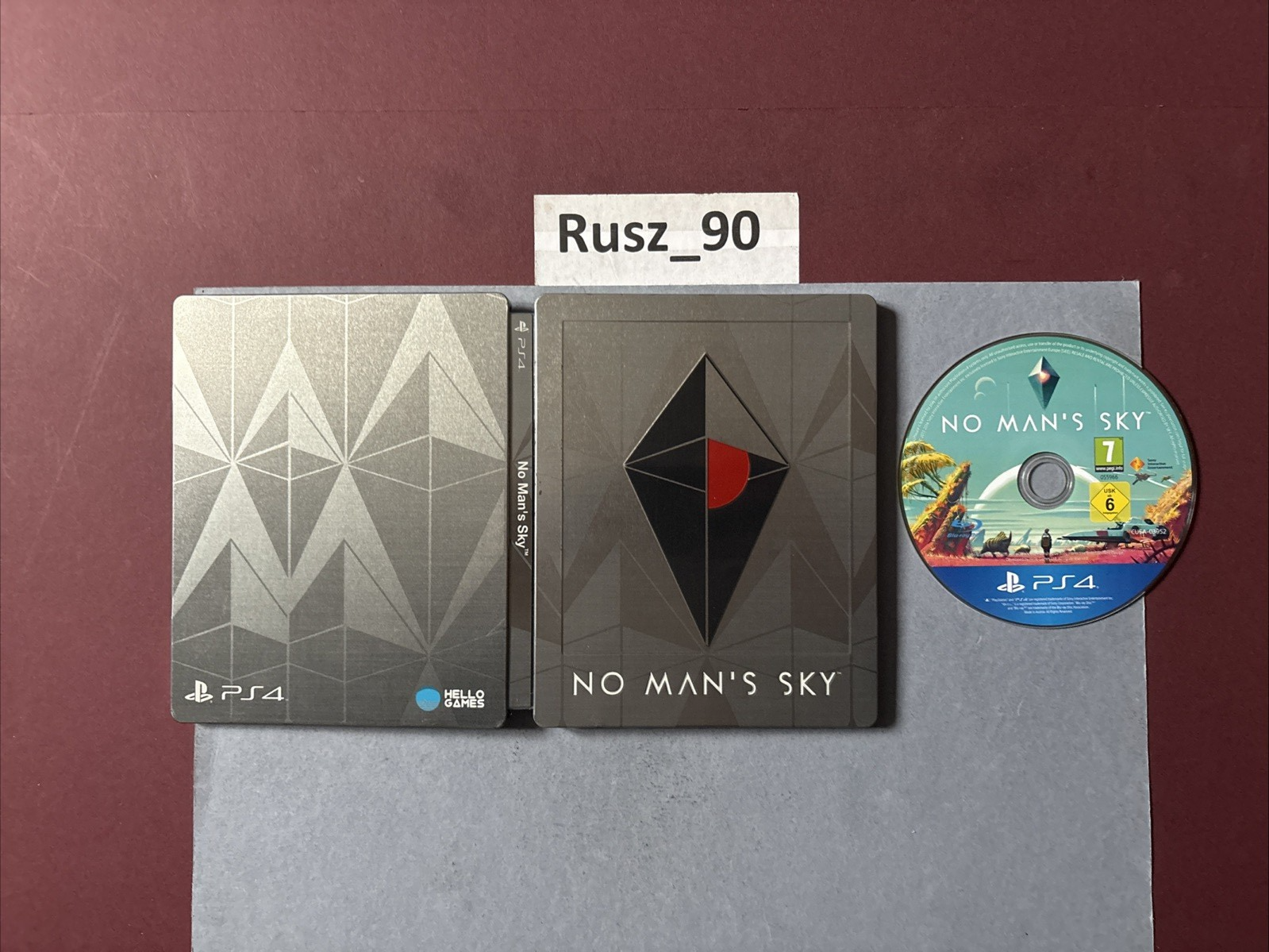 No Man's Sky PS4 Steelbook Collectors Edition 2016 PEGI 7 UK PAL RARE IN VG COND