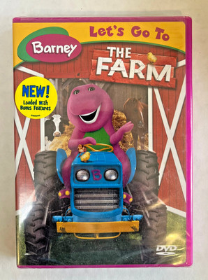 Barney - Lets Go to the Farm (DVD, 2005) BRAND NEW, still sealed