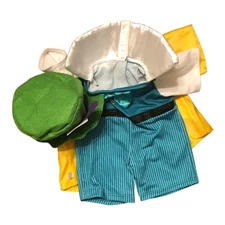 Build-A-Bear Mad Hatter Outfit Disney Alice in Wonderland Costume Clothes NWT