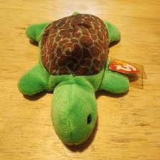Ty Beanie Babies Speedy The Turtle Style 4030 Authentic 1993 PVC Retired