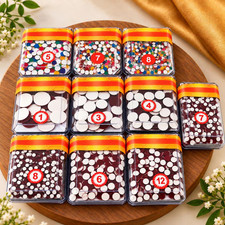 Indian Velvet Bindi Stickers, Red Maroon Multi-Color Round Forehead 500 Stickers