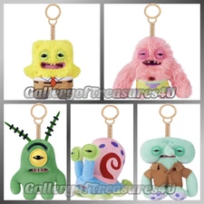 Fuggler Clip Ring SpongeBob Squarepants Patrick Plankton Squidward OR Gary Snail