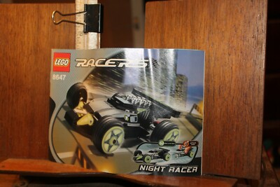 Lego Racers 8647 Night Racer MANUAL ONLY | eBay