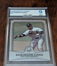 ROBINSON CANO---2010 Bowman PLATINUM---MINT 9***-YANKEES-MARINERS***#72**MAD Dog