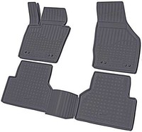 3D Gummi Fussmatten Passend FüR Audi Q3 | Typ 8U | 2011 - 2018 | Passgenau