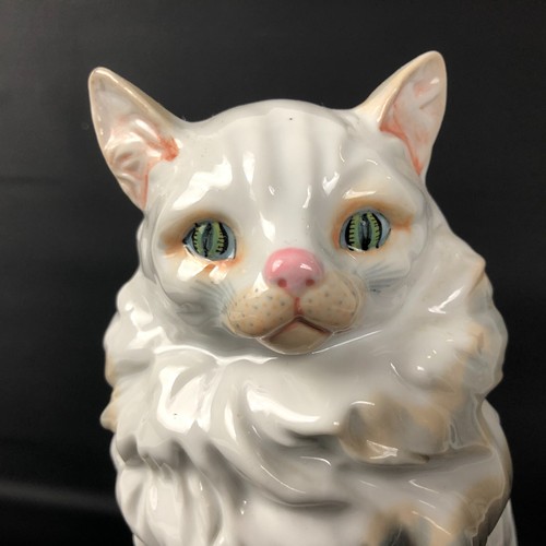 VTG Seymour Mann Museo White Persian Cat Figurine Statue First Edition Porcelain