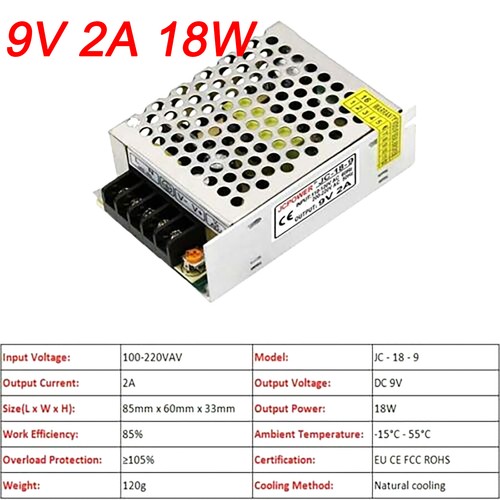 DC Geregelt Schaltnetzteil Transformator 3V 9V 13.8V 15V 18V 28V überwachen - Bild 25 von 89