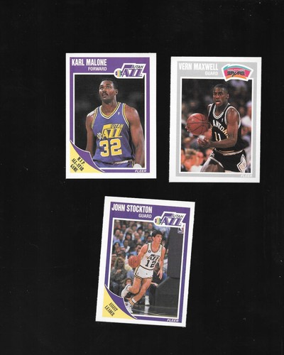 1989-90 Fleer Complete Set Hi Grade (180-cards) Basketball Trading Cards NBA - Bild 8 von 13