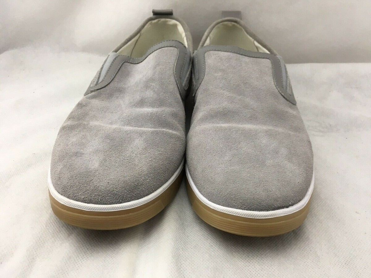 Cole Haan Ironstone Slip-On Gray Suede Loafers Mens Size 10  display picture 1
