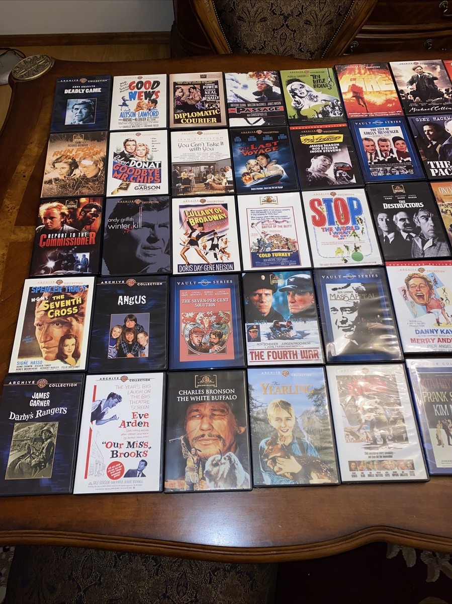 186 Dvd WARNER BROS ARCHIVE MGM UNIVERSAL FOX PARMENTER | eBay
