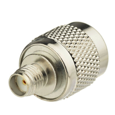 SMA Female to TNC Male RF Coax Connector Adapter for GPS Wireless WiFi Antenna