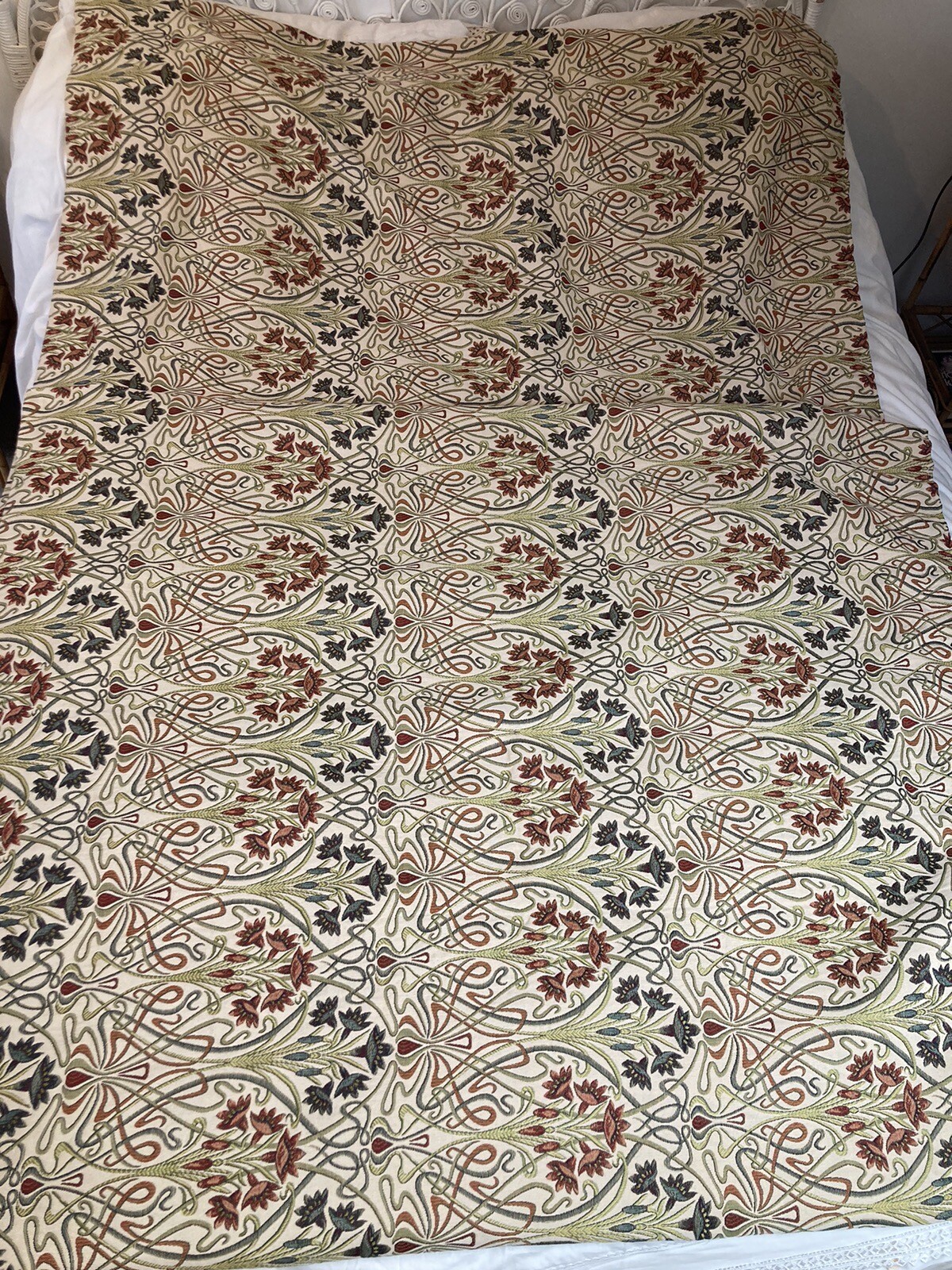 Beautiful Dunelm Luxury Lucetta Pencil Pleat Art Nouveau Curtains Lined