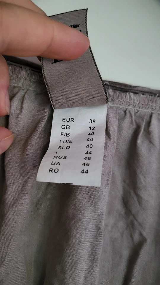 Langarmbluse Mit Bändel Größe M/38 - Bild 3 von 4