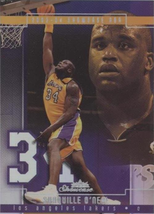 2000-01 Fleer Showcase - Shaquille O