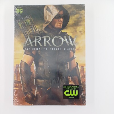 Arrow: The Complete Fourth Season (DVD, 2015) Stephen Amell NEW SEALED