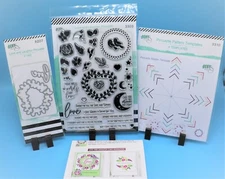 NEW LDRS Creative Pirouette LOVE AND LAUGHTER Pattern Builder Stamps and Dies