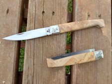 Tradizionale Lama Pattada da collezione 0409/600-21 olivo 21 cm knife couteau