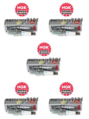 Set of (5) Saab NGK Spark Plugs 6290 9399866