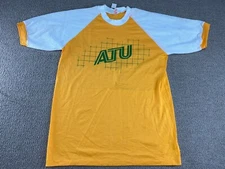Arkansas Tech Wonder Boys Shirt Collegiate Pacific University Golden Sun 80s VTG