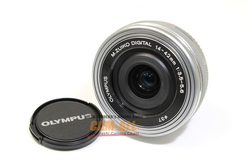 Olympus M.Zuiko Digital 14-42 mm F/3.5-5.6 EZ Lens - Silver For Micro 4/3