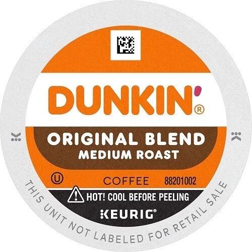 Cápsulas K-Cup de café tostado medio Dunkin' Original Blend, 88 unidades Foto 3 de 4