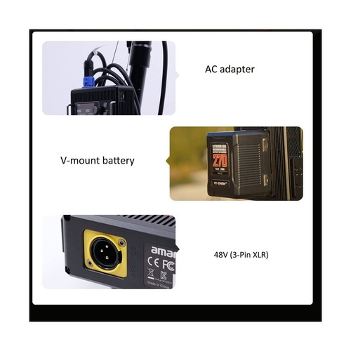 Aputure Amaran F21C RGBWW Flexible Led Video Light 2500K-7500K Honeycombo Grid - Picture 6 of 8