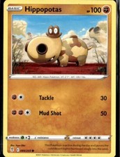 2021 Sword & Shield Evolving Skies Hippopotas 84/203