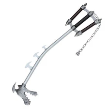 KINGDOM HEARTS GAME FATAL CREST DRAGON METAL KEY BLADE SWORD COSPLAY COSTUME