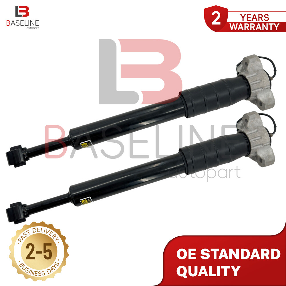 2x Rear Shock Absorbers Struts Fit Maserati Quattroporte Ghibli M156 14-19 3.0L